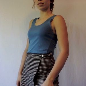 Blue H&M with Lace Trim